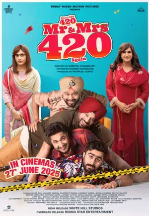 Mr & Mrs 420 Again 2025 Punjabi WEB-DL 720p - 480p - 1080p - Movierulz